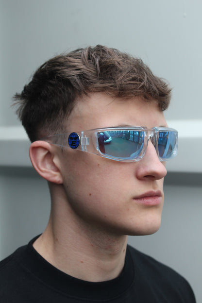 Glass Blue